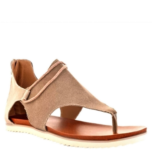 SVETLANA "Orenda" Sandals Size 10 in Sahara Tan - Picture 5 of 5